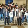 Foto grupal al finalizar la entrega de premios